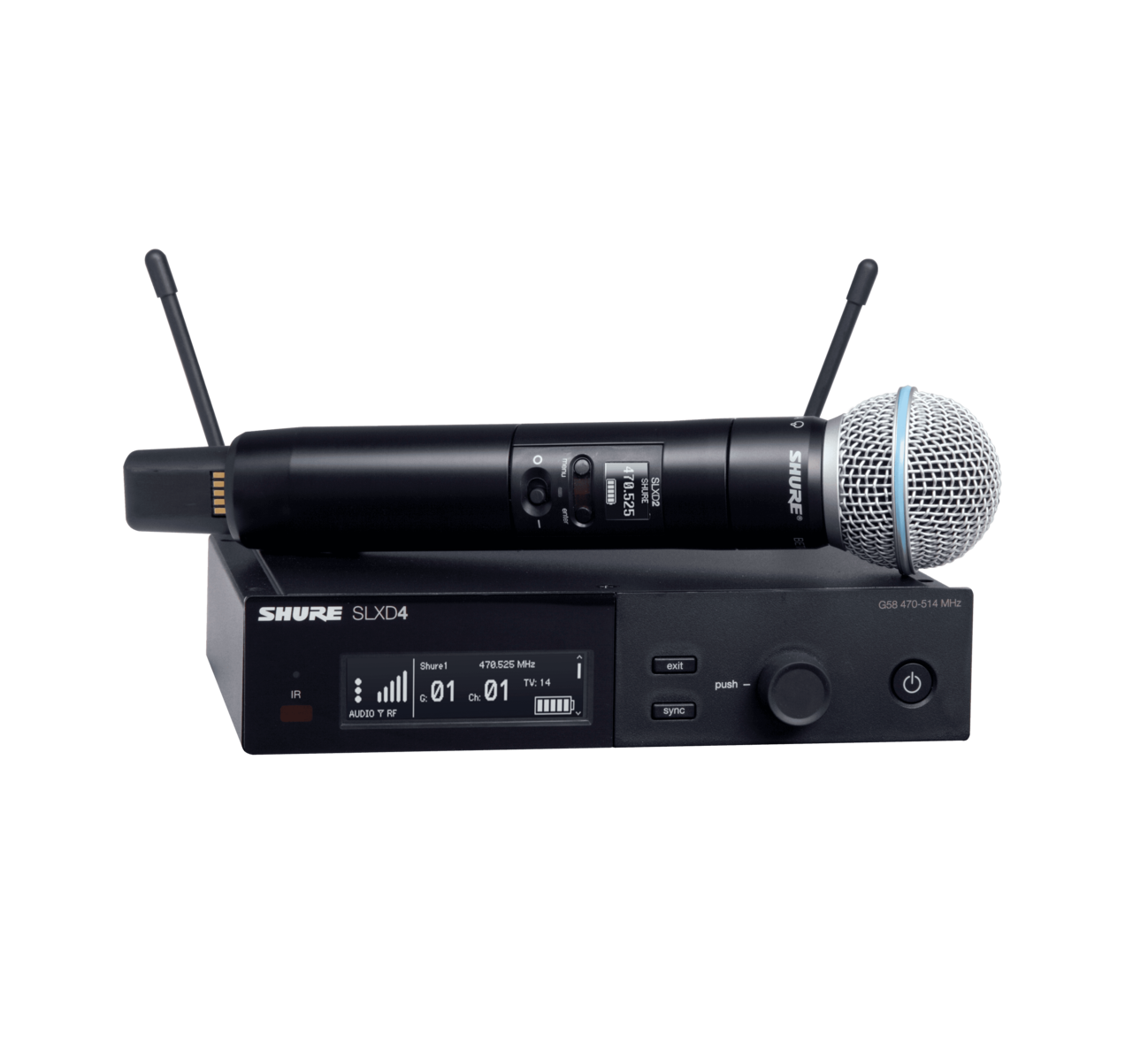 Shure SLXD System Band H57 JJJK ENTERTAINMENT