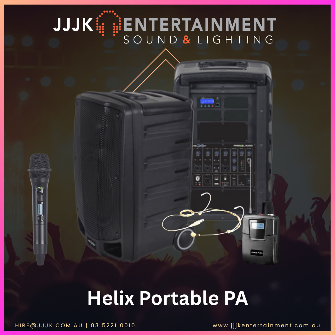 Parallel Helix 2510 Portable PA Kit