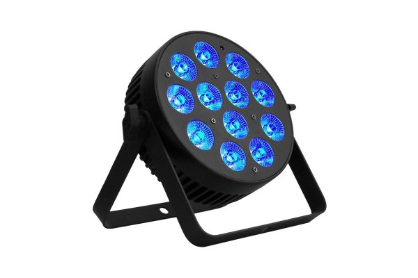 Event Lighting Lite PARP12X12L - LED Flat ProPar Quad 12x12W RGBWAUV