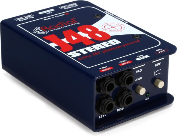Radial J48 Stereo Active DI
